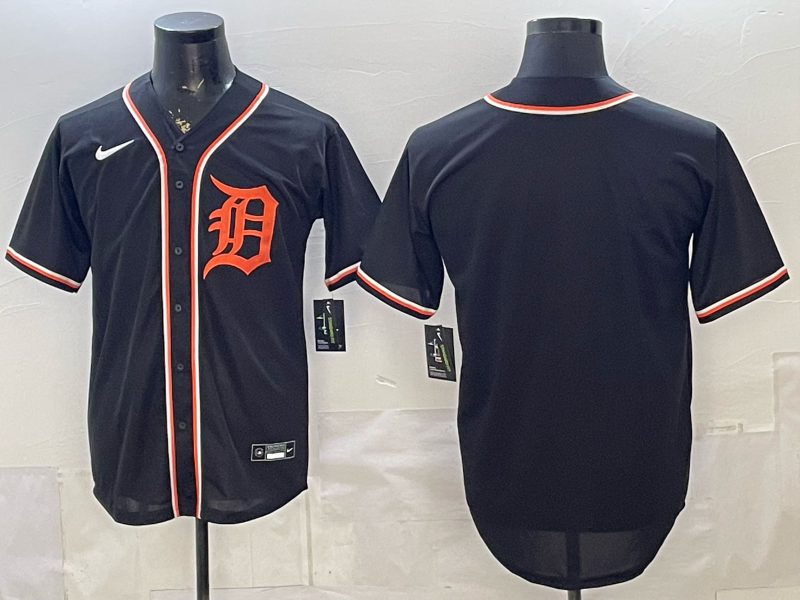Men Detroit Tigers blank black Nike 2026 MLB Jersey 0518003